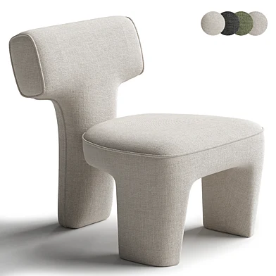 Litho Slipper chair