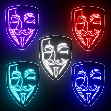 Anonymous Neon Sign