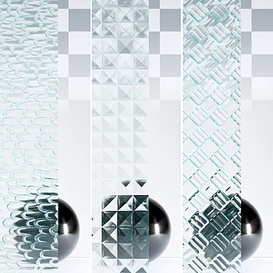 Glass 4K Materials V2-3 - 3 materials