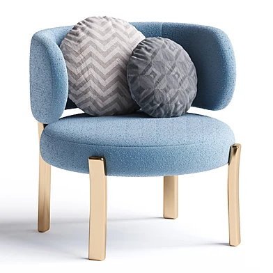ROMA | Easy chair By Turri design Monica Armani