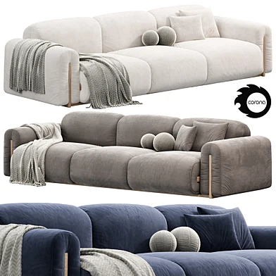 COLLE 3 seater Sofa by Natuzzi Italia
