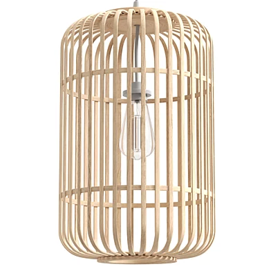 Bamboo Pendant Lamp Light Wood AISNE