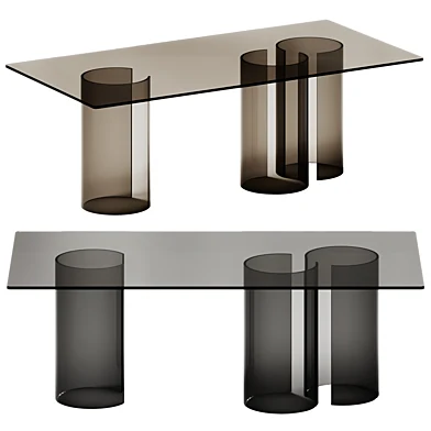 Fiam Italia LUXOR Glass table