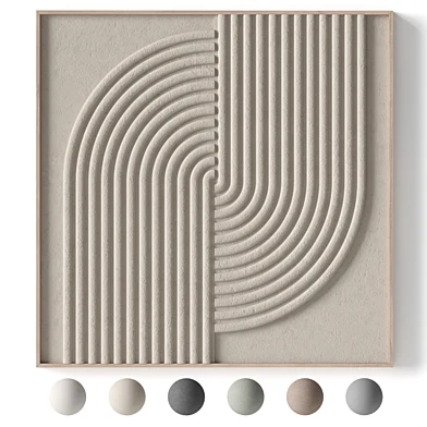 Relief artwork 28 - 3d art wall decor - Панно