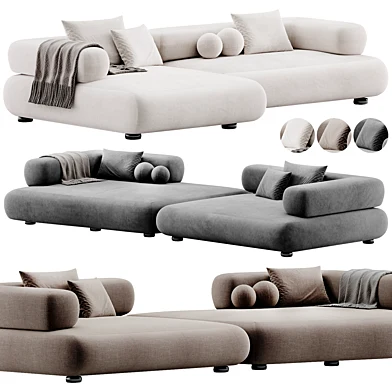 Cholet Sectional Sofa By Hessentia Cornelio Cappellini