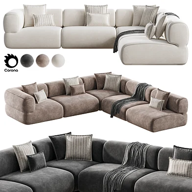 PUFFALO Modular Lounging Set 1