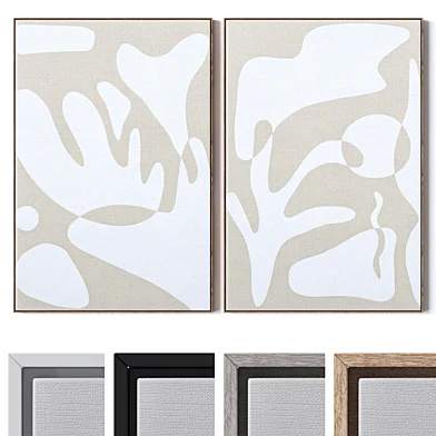 Set of large wall paintings 2728