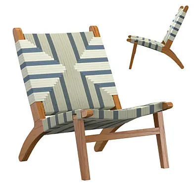 Masaya Lounge Chair Barks Pattern