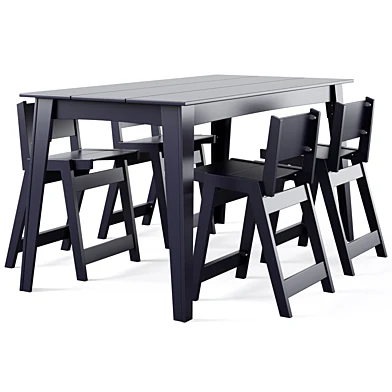 Alfresco Counter Table and Stool by Loll designs