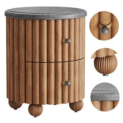 Carlisle Bedside Table