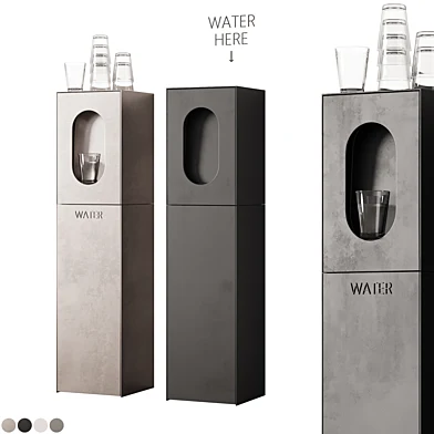 438 Purifier The Apas Monolith Water Cooler by Vova Alekseev