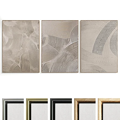 Abstract Painting Set of 3 pieces - No 56