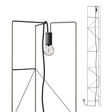 Brass Lamp II by Raphael Kadid