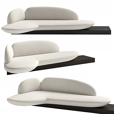 Origin  large sofa by  Jimmy Delatour