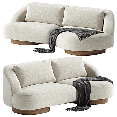 ATHENA 3-SEATER BUTTERFLY SOFA