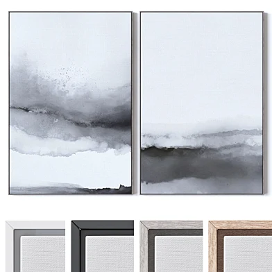 Set of large wall paintings 2860