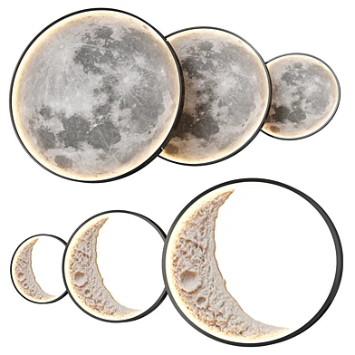Wall Moon Lamp