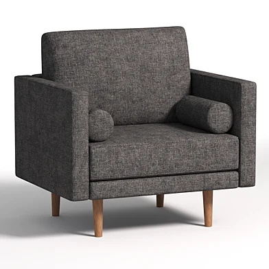 Tapered Leg Accent Chair