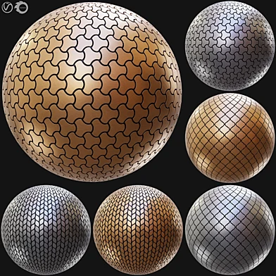 Metal Wall Mosaic Tile Vol 08