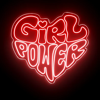 Girl Power Neon Sign