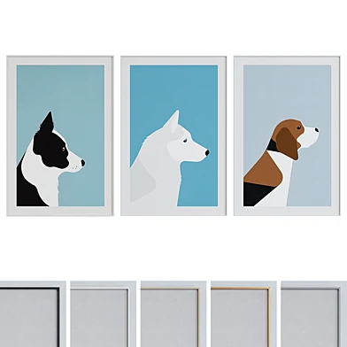 Picture Frame Set 1587