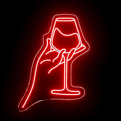 Wine Neon Sign