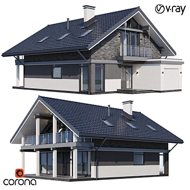 Modern house v77