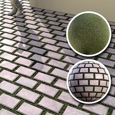 grass walkway pavers 003