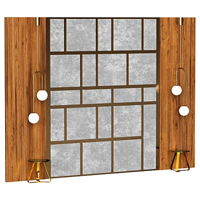 Decorative wall panel for interior