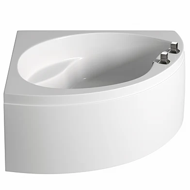 Carron Tranquility 1300 x 1300mm Corner Bath - 23.4291