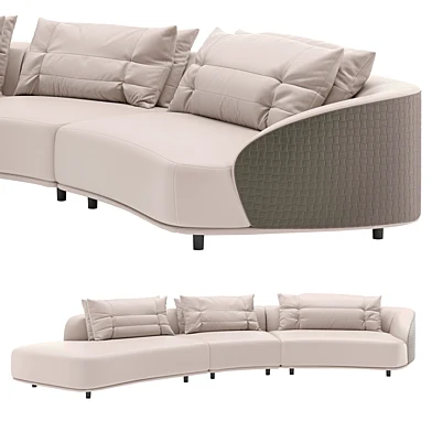 Visionnaire home HOLDEN CURVO SOFA