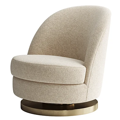 Milo Baughman Swivel Lounge Chairs