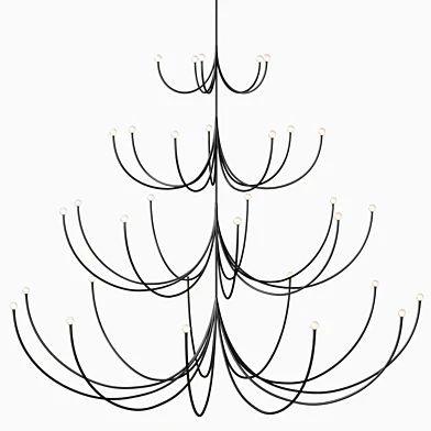 ARCA 4-TIER CHANDELIER