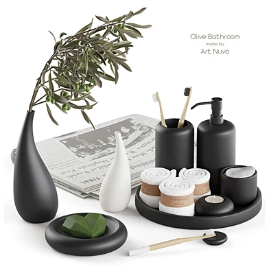 Декоративный набор Olive Bathroom