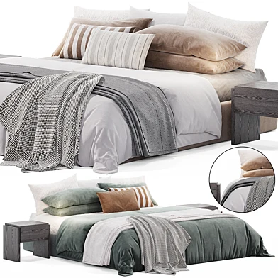 Nordic Eucalypt Portuguese Cotton Duvet Cover Set