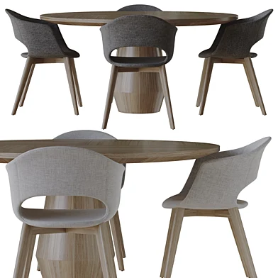 lady b pop chair and table by scab design