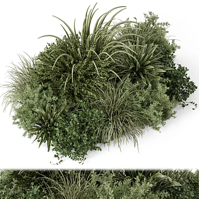 Outdoor Plants Bush -Bush Set 1967