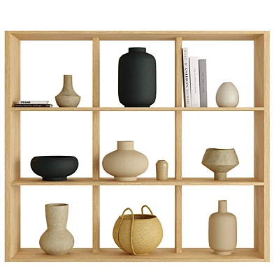 Combed Ceramic Vases