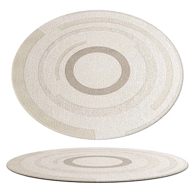 CONTEMPORARY ROUND RUG 02