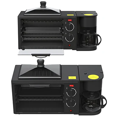 Mini Oven Breakfast Machine With Coffee Machine