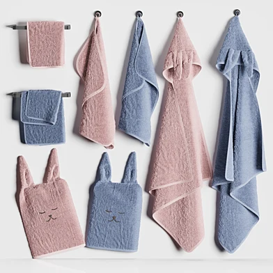 Towels set kids