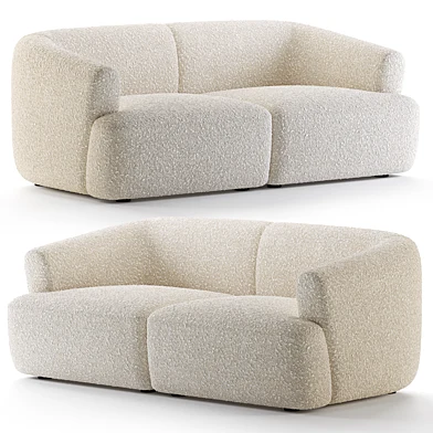 Modulares Boucle Sofa Sofia