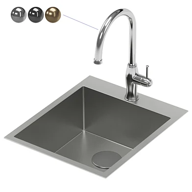 RUVATI kitchen sink RVU6018