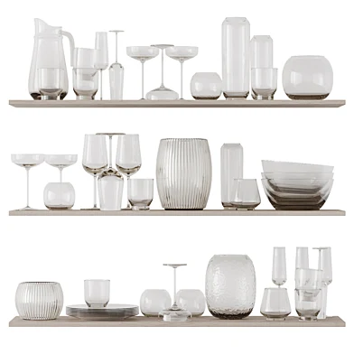 Декоративный набор посуда для кухни 002 | Decor set Kitchen Utensils