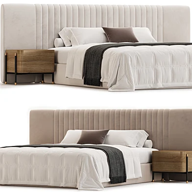Audraya upholstered Bed