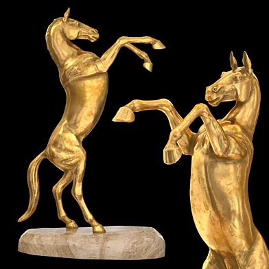 Horse sculpture