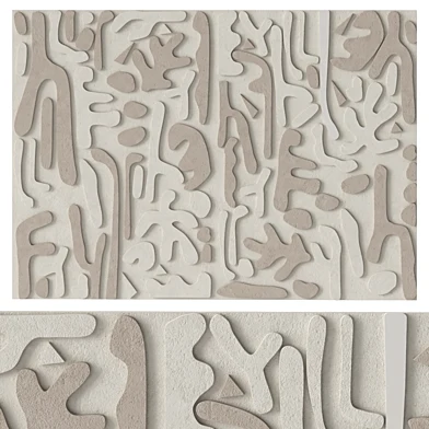 Stone relief panel 3d art wall decor