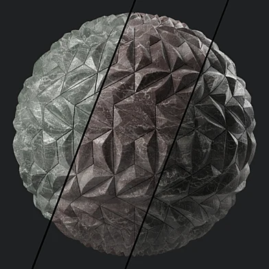 Stone Wall Materials 102- Decorative Pattern | Pbr 4k Seamless