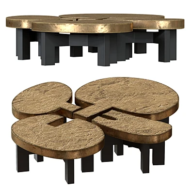 Ado Chale Bronze Table "Josephine"