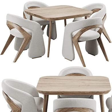 Dinning chair and table39